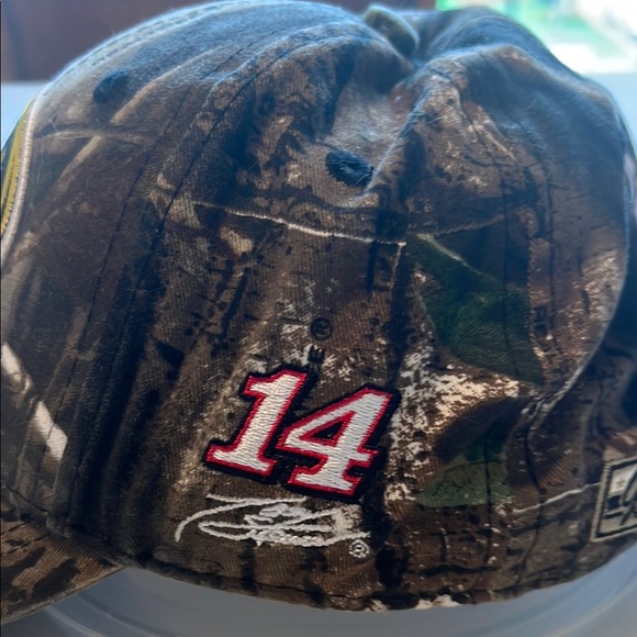 NWT NASCAR Sprint Cup 2011 Stewart-Haas Adjustable Camo Hat (C5) - Picture 6 of 8